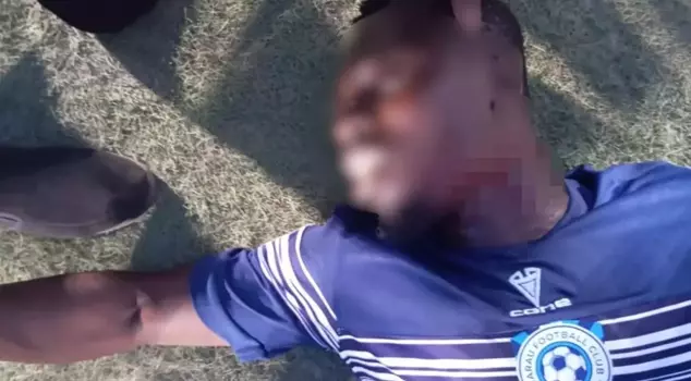 The country is in shock! A fan slit the player's throat.