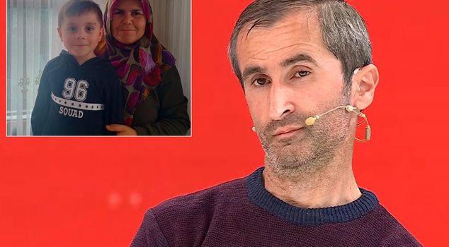 While searching for Huriye Helvacı, confusing statements from the ex-brother-in-law during a live broadcast.