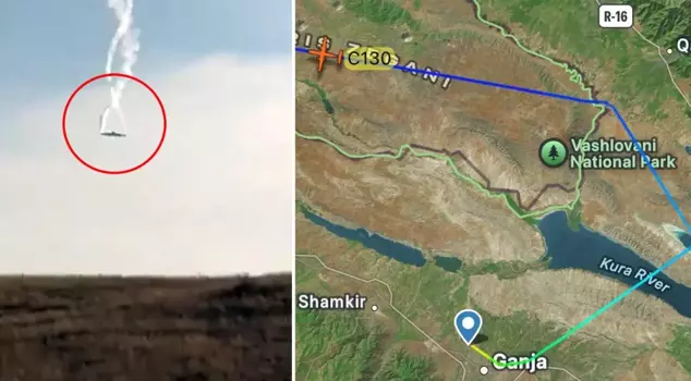 A cargo plane belonging to Turkey crashed in Georgia! There were 20 personnel on board.