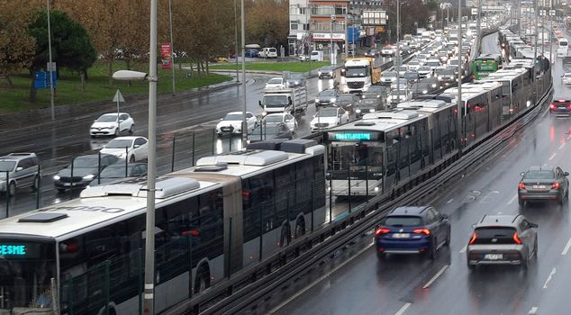 The metrobus route in Istanbul will change on 