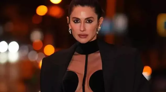 Nesrin Cavadzade was spotted at the hospital at midnight.