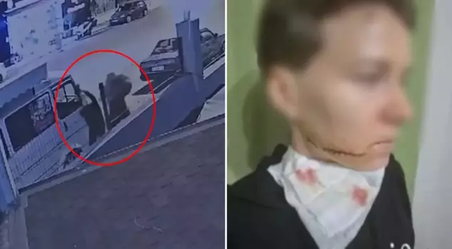 The person who attacked the woman walking on the street has been arrested.