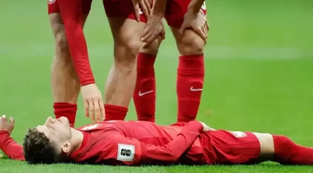 The star of Fenerbahçe was injured in the national match.