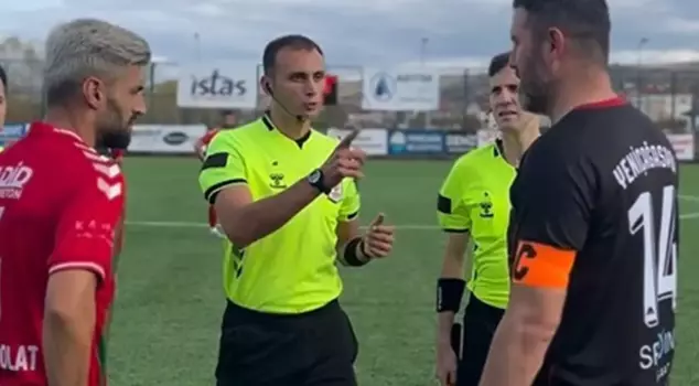 The referee's comments before the match overshadowed the game.