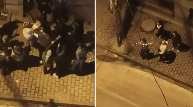 В Арнавуткёе спор о 'звуке' перерос в драку с дубинками.