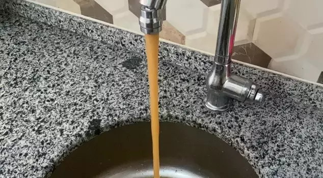 Mud water is flowing from the taps in Istanbul! A statement has been made by İSKİ.