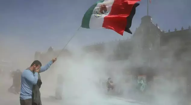 Generation Z is on the streets of Mexico against the government.