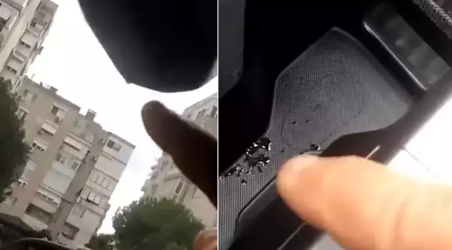 A 2 million vehicle took on water in the first rain.