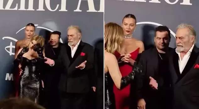 A brief tension between Hazal Kaya and Melisa Döngel.