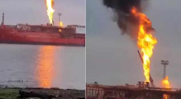 Russian forces struck a Turkish ship in Ukraine.