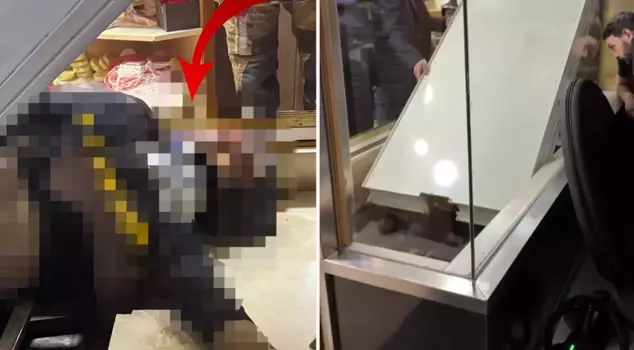 The worker trapped under the display case elevator at the jeweler has lost his life.