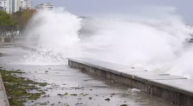 Storm alert in the Marmara! BUDO flights have been canceled.