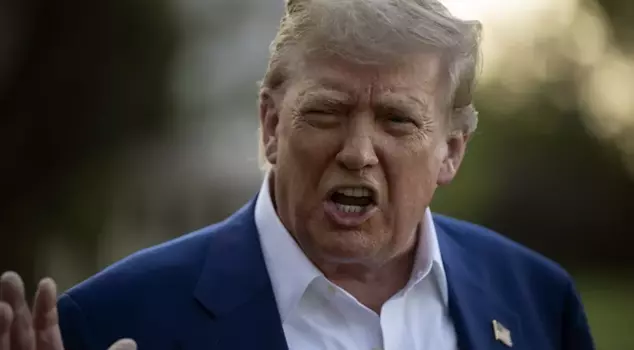 Trump reacted angrily to the Epstein question: 