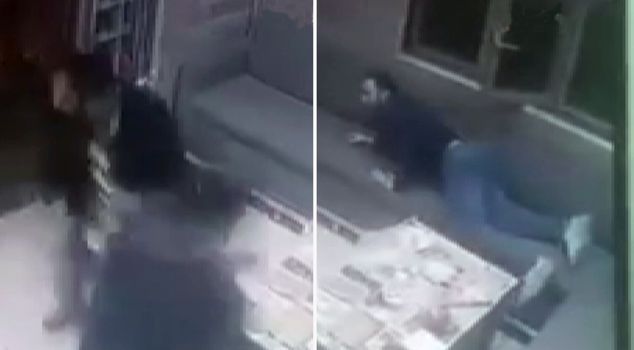 He argued with the taxi driver and fired three shots.