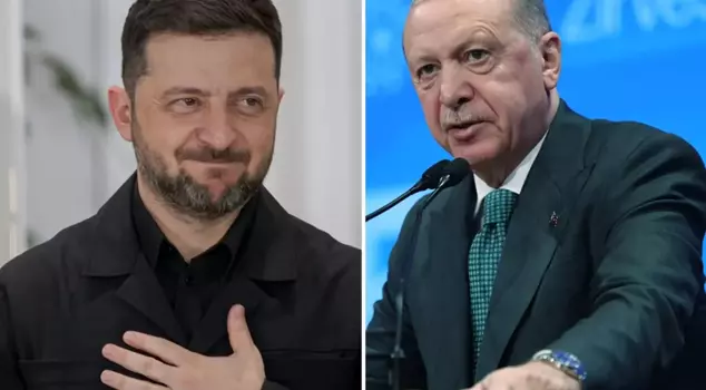 Erdoğan and Zelensky are meeting at Beştepe.