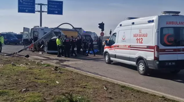 A terrible accident in Diyarbakır: 2 people died, 3 people were injured.