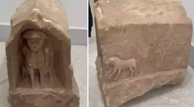 A tombstone from the Roman period has been seized! Its value is astonishing.