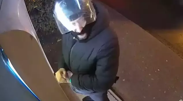 He stole 200,000 lira from 15 different ATMs of the same bank.