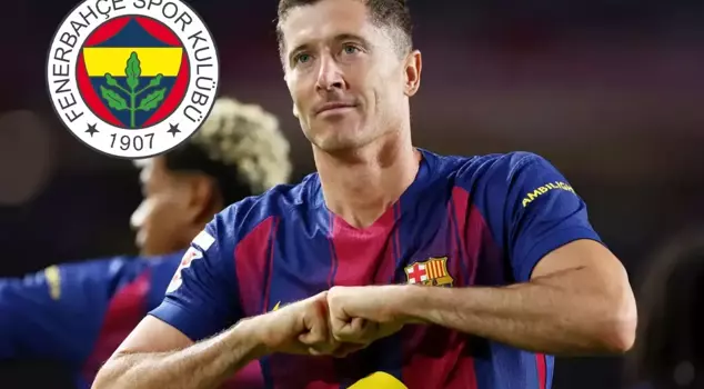 Response from Lewandowski to Fenerbahçe.