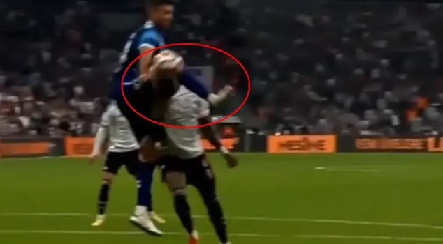 Beşiktaş expected a penalty against Samsunspor.