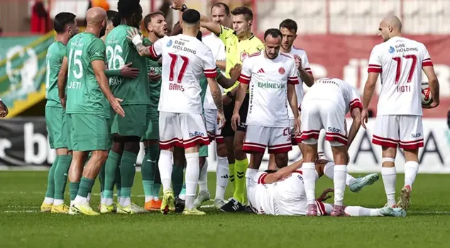 You won't believe the red cards seen in this match.