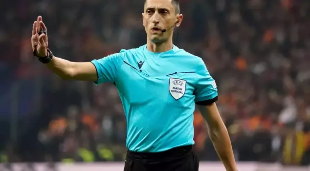 The referee for the Galatasaray vs. Union Saint-Gilloise match has been announced.