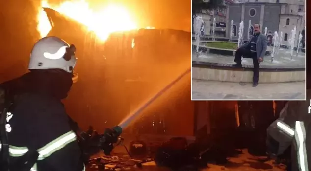 A wooden structure toppled while being transported in Giresun! One person lost their life.