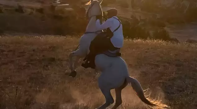 The man who collided with an electric pole while riding his horse lost his life.