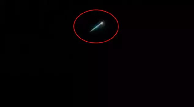 A captivating sight in Istanbul! Those who saw it grabbed their phones.