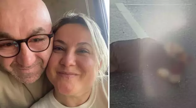 He took her from her home under the pretext of a conversation and killed her as she got out of the taxi.