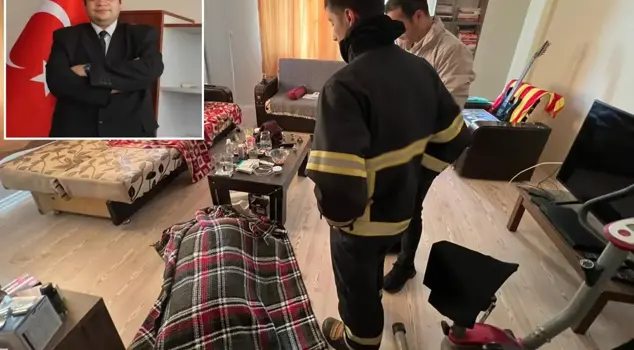 The head of the department at Siirt University was found dead at home.