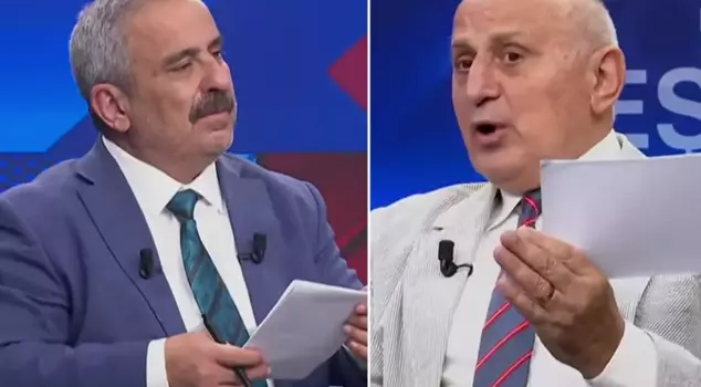 Live broadcast heated debate! Sinan Burhan asked, Dursun Çiçek couldn't respond.