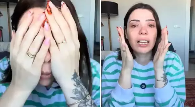 She expressed her distress by saying, 