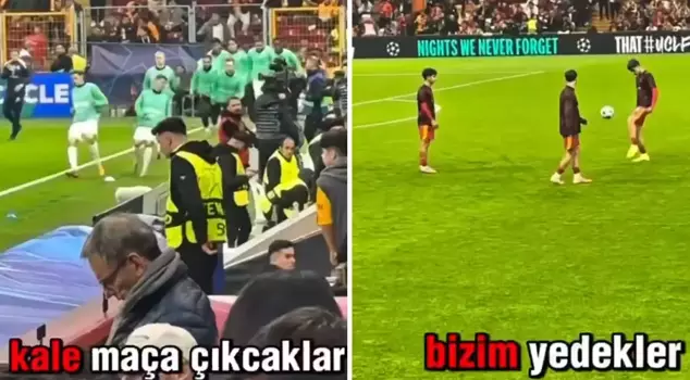 The viral video following Galatasaray's Champions League defeat.