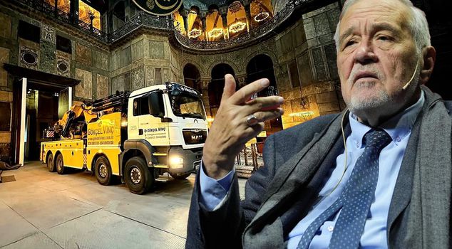 The image that infuriated İlber Ortaylı: If the structure collapses, the world will blame the Turks.
