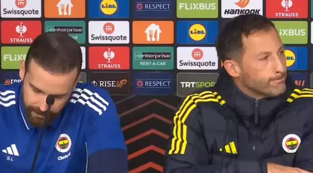 Tedesco's response to the question asked in Turkish even surprised the translator.