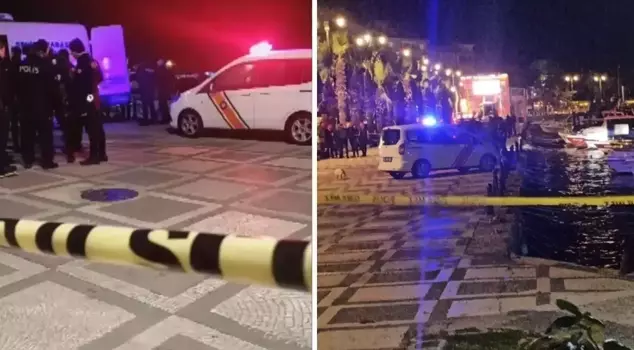 A male corpse was found in the sea.