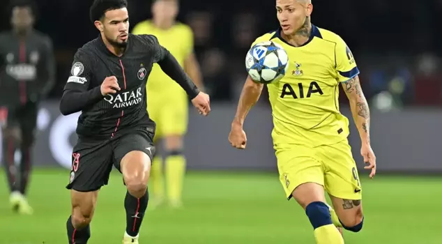 The match of the night! A total of 8 goals in the PSG-Tottenham clash.