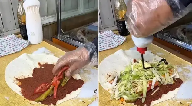 The raw meatball seller who invites death.