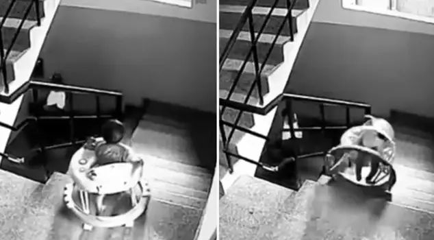 She experienced the nightmare while following her mother.