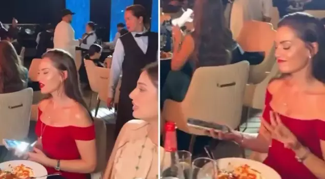 Fahriye Evcen captivated her fans with the photo she shared.