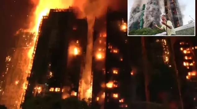 The death toll in the fire disaster in Hong Kong has risen to 128.