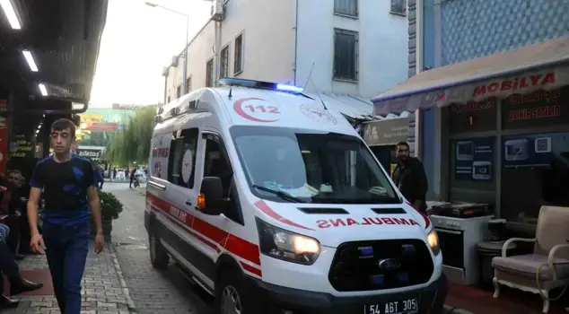 The theft suspect was injured after falling from a height.