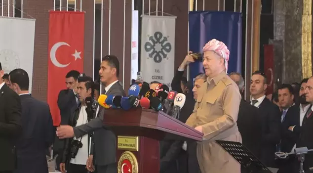 Mesut Barzani's visit to Cizre! Notable statements.