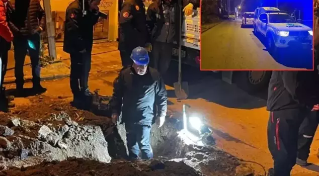 After the explosion, there was a panic over a natural gas leak in Erzurum.