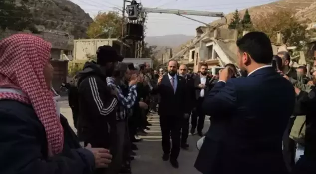 The Syrian minister challenged Israel.