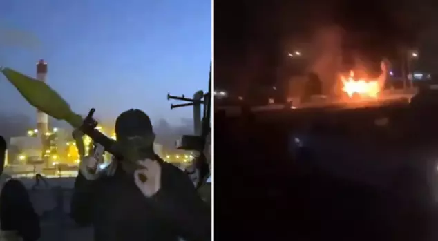 Conflict between Barzani forces and the Herki tribe in Northern Iraq.