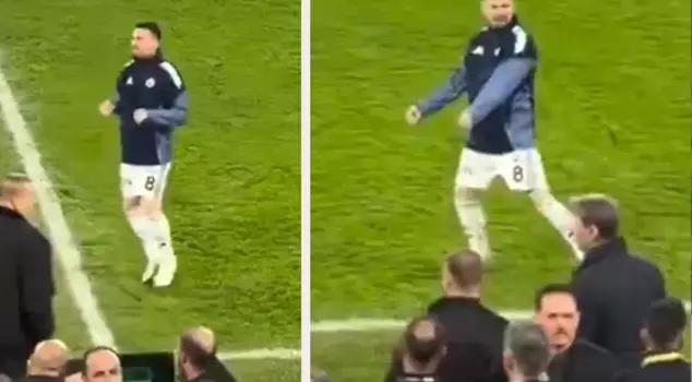 Mert Hakan Yandaş's joy that will create a stir against the Galatasaray bench.