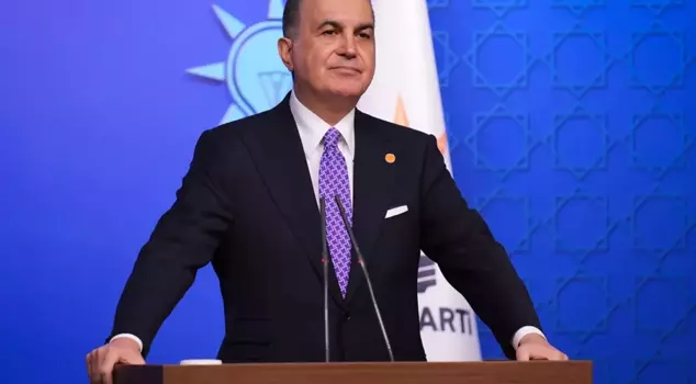 Statement from AK Party's Çelik regarding Barzani's long-barreled Peshmerga forces.