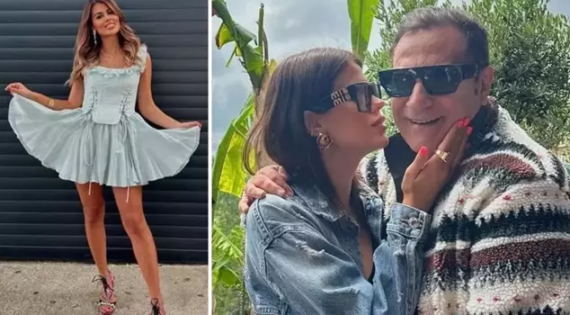 Mehmet Ali Erbil's wife, Gülseren Ceylan, had her eyelids removed.